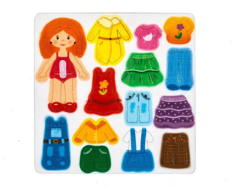 Кукла из фетра «Зарина» — картинка 2