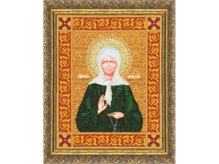 Набор вышивки бисером «Икона Блаженной Матроны Московской» — картинка 2