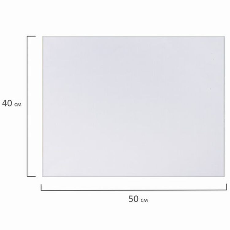 Холст на картоне BRAUBERG ART CLASSIC, 40х50 см, грунтованный, 100% хлопок, мелкое зерно — картинка 5