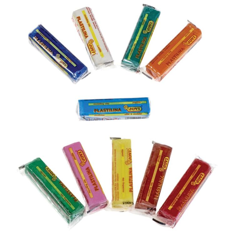 Пластилин на растительной основе JOVI (Испания), 10 цветов, 250 г — картинка 2