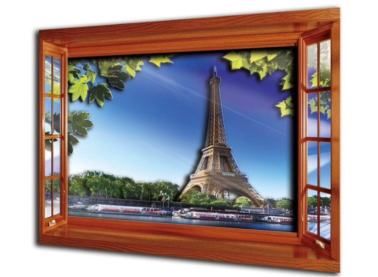 Объемная картина «Окно в Париж» — картинка 3