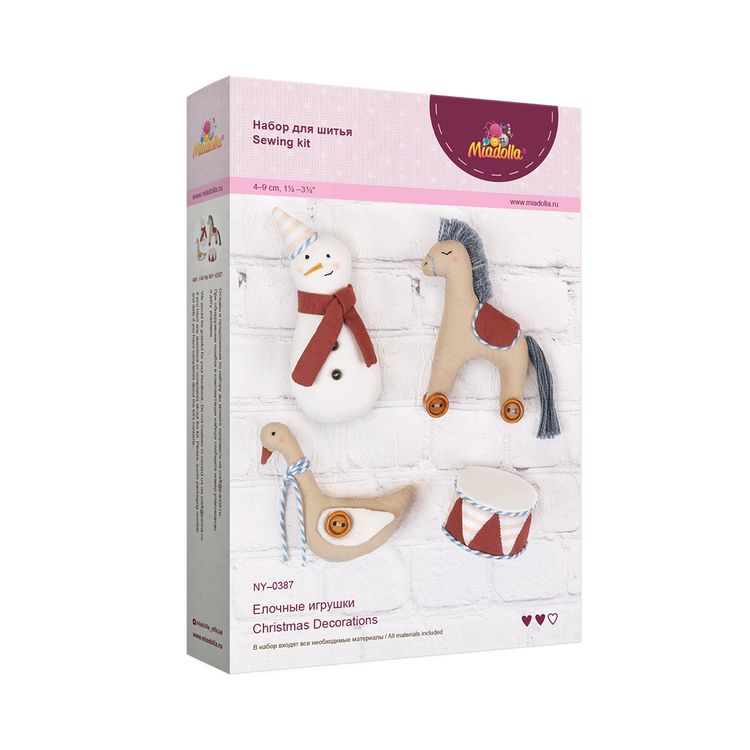 Набор для шитья «Елочные игрушки» — картинка 3
