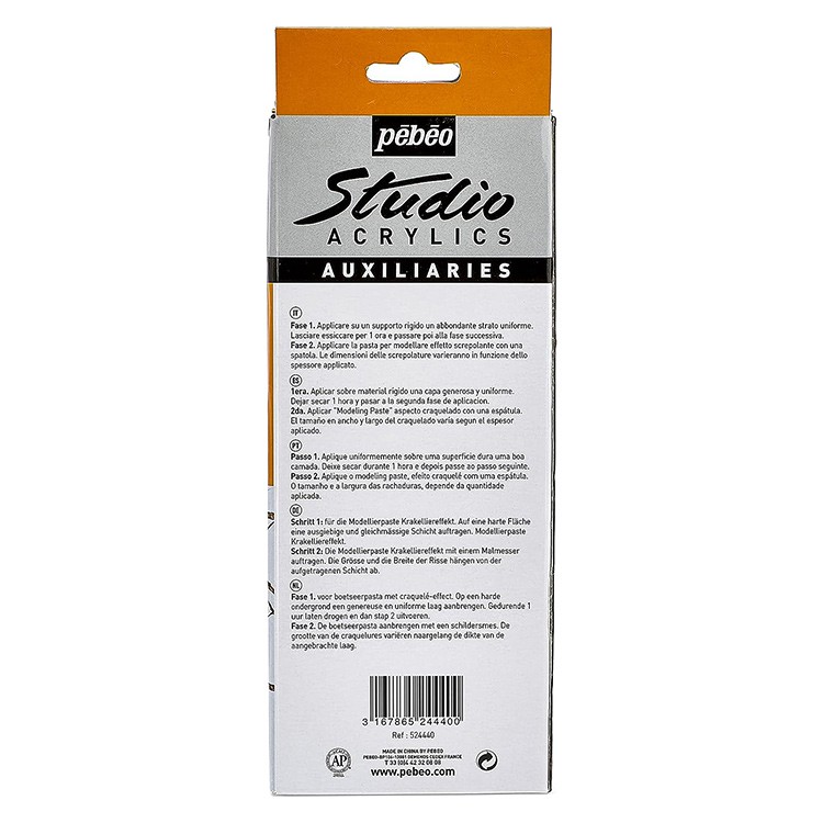 Паста моделирующая кракелюрная 2-х комп. Studio, Pebeo — картинка 6