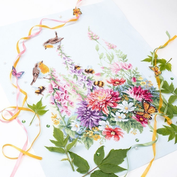 Набор для вышивания «Звонкие малиновки» — картинка 6