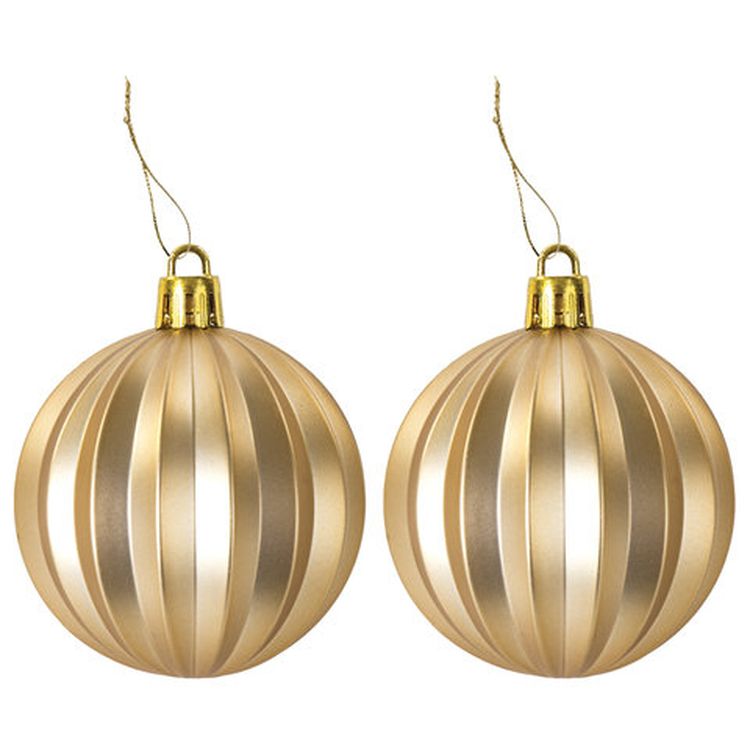 Набор украшений для ели, 39 предметов, золотистый цвет — картинка 6