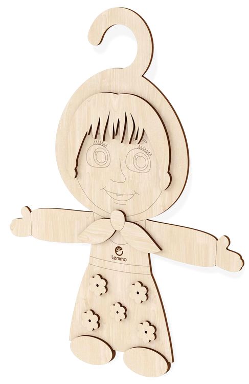 Детская вешалка для одежды «Аленушка», Lemmo — картинка 2