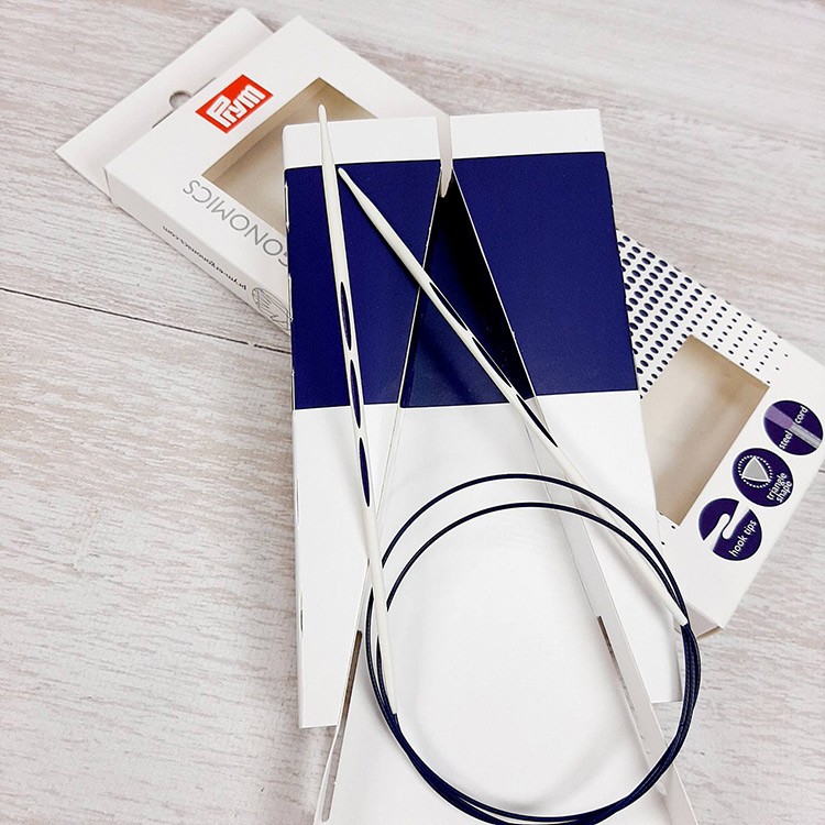 Спицы круговые Ergonomics, пластик, 3 мм, 80 см, PRYM — картинка 4