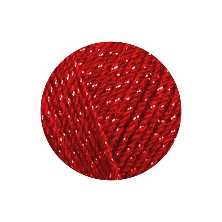 Пряжа ALIZE Sal simli (Сал сим) (56), красный, 5 шт. по 100 г — картинка 2