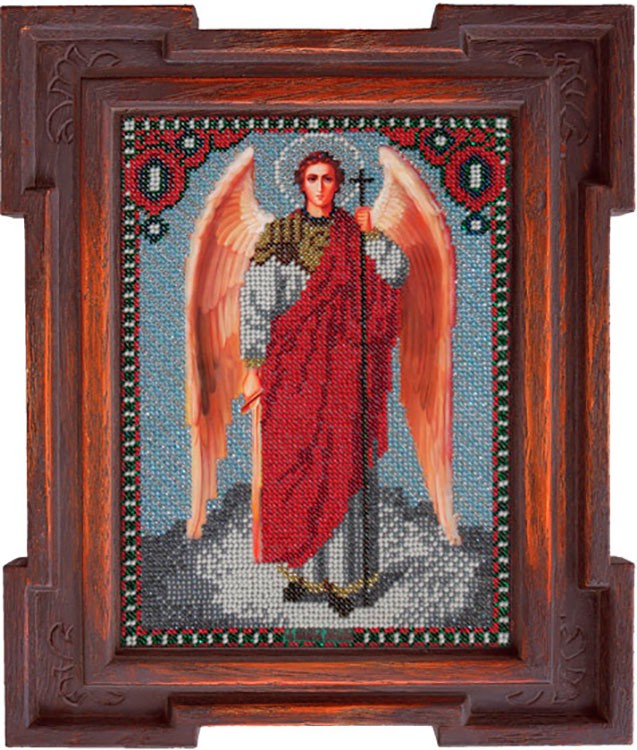 Принт для вышивки бисером «Святой Архангел Михаил» — картинка 2