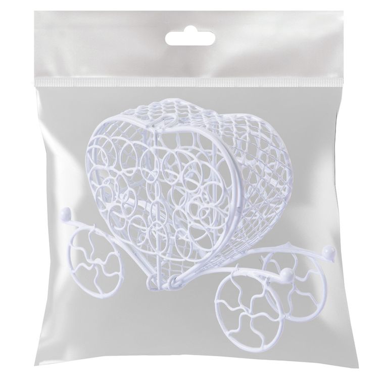 Садовая миниатюра «Карета», металл, 12x10 см, Blumentag — картинка 2