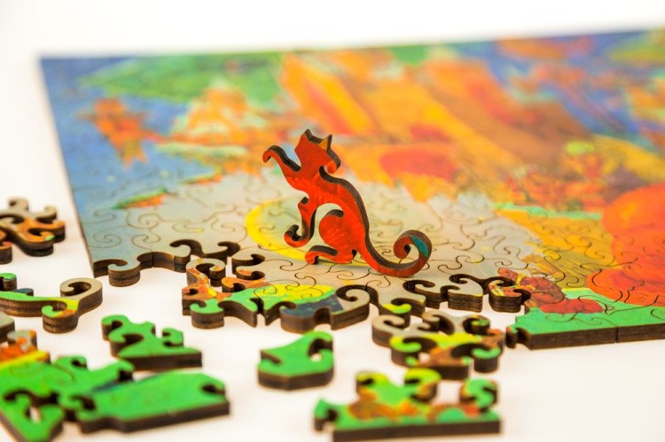 Деревянные пазлы DAVICI «Небесный почтальон» — картинка 10