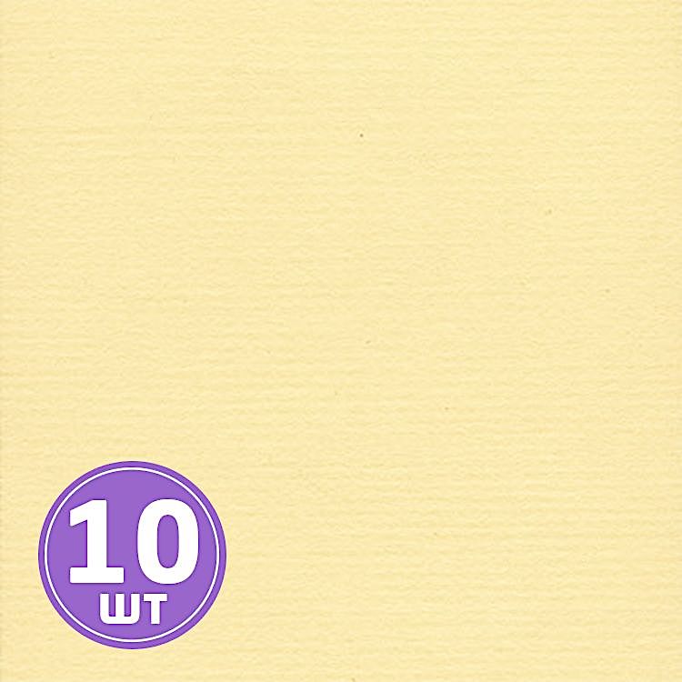 Бумага для скрапбукинга «Ванильный сахар», 216 г/м2, 30,5x30,5 см, 10 шт., Mr.Painter
