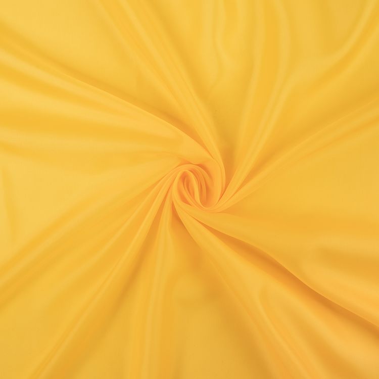 Ткань подкладочная Taffeta, 100% полиэстер, 200x152 см ± 1 см, цвет: №140 темно-желтый, Gamma