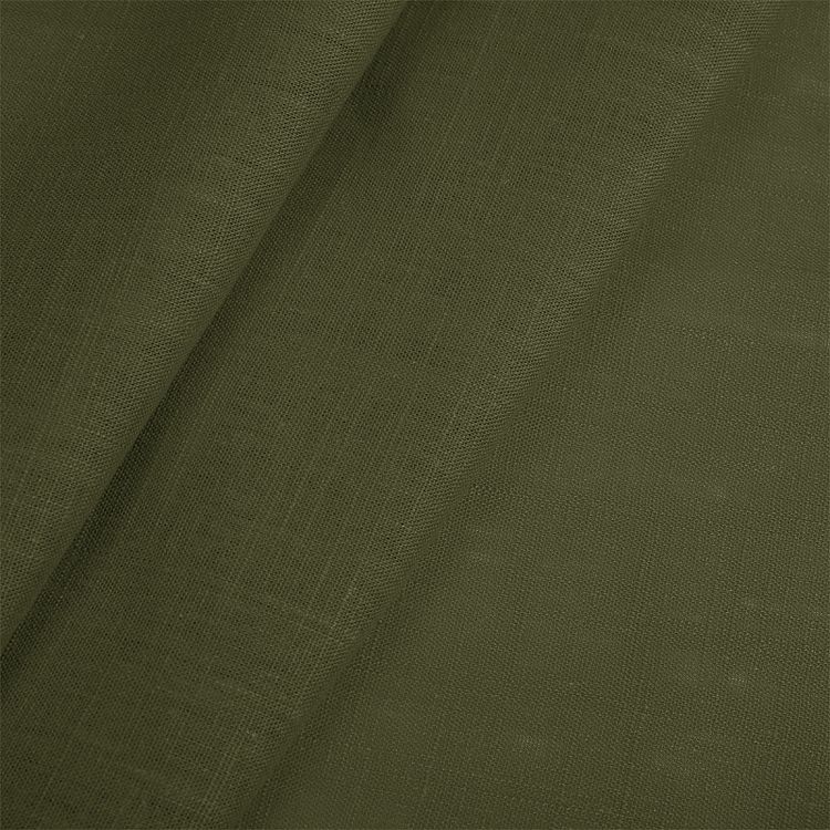 Ткань льняная, 1 м x 140 см, 190 г/м², цвет: полынь, TBY — картинка 2