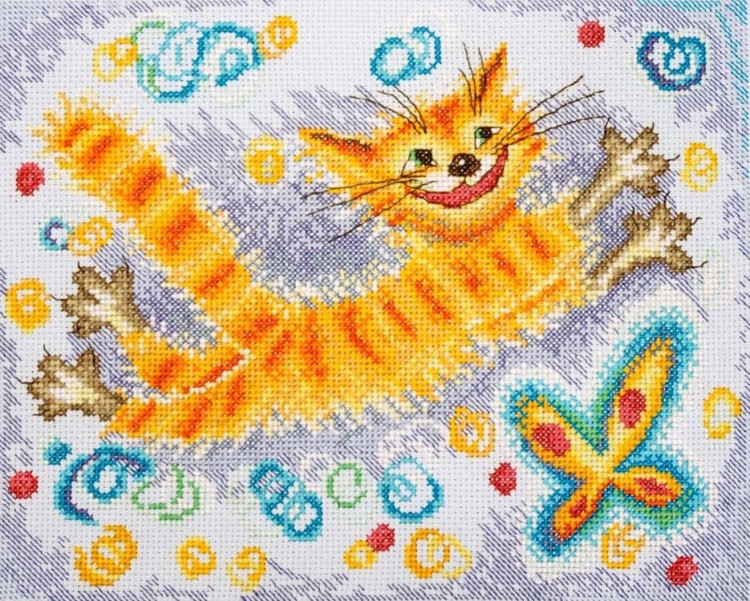 Набор для вышивания «Солнечный кот»