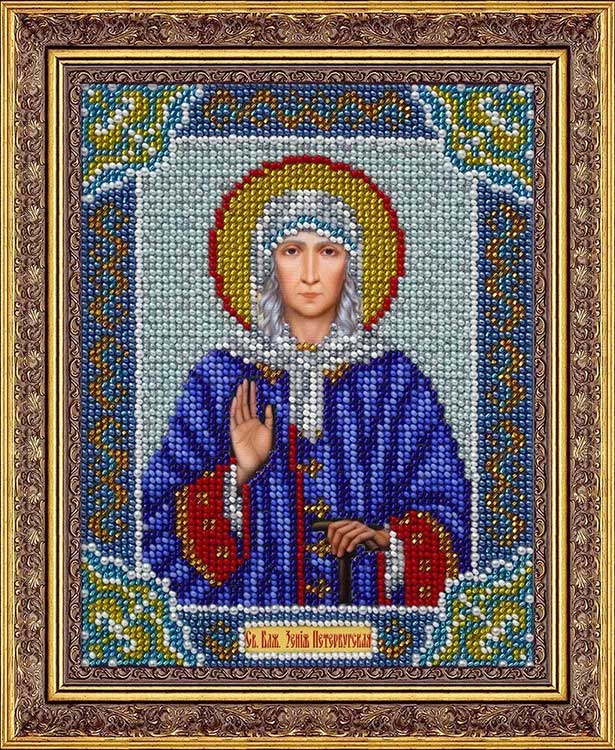 Набор вышивки бисером «Святая Ксения Петербургская» — картинка 2