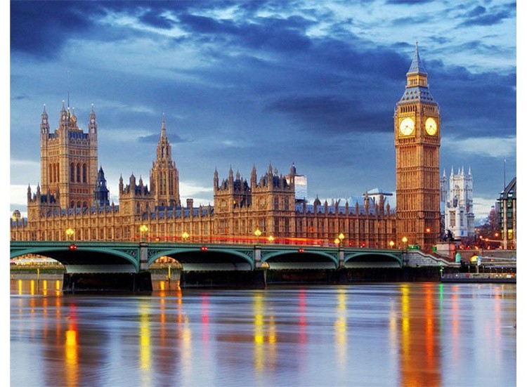 Картина по номерам «Лондон» — картинка 2