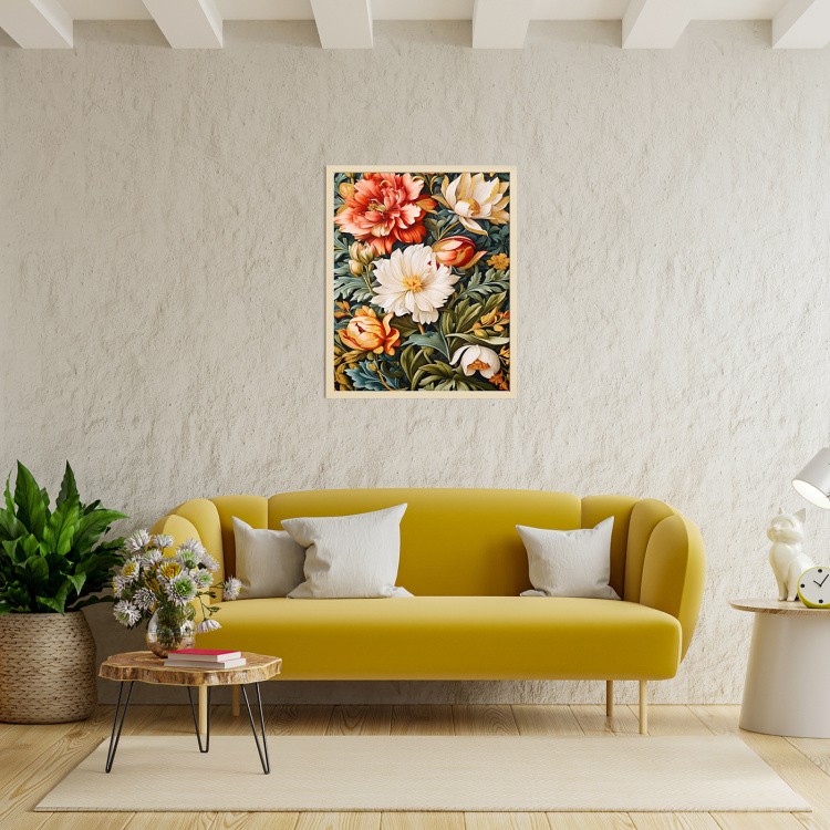 Картина по номерам с поталью «Винтажный орнамент» — картинка 7