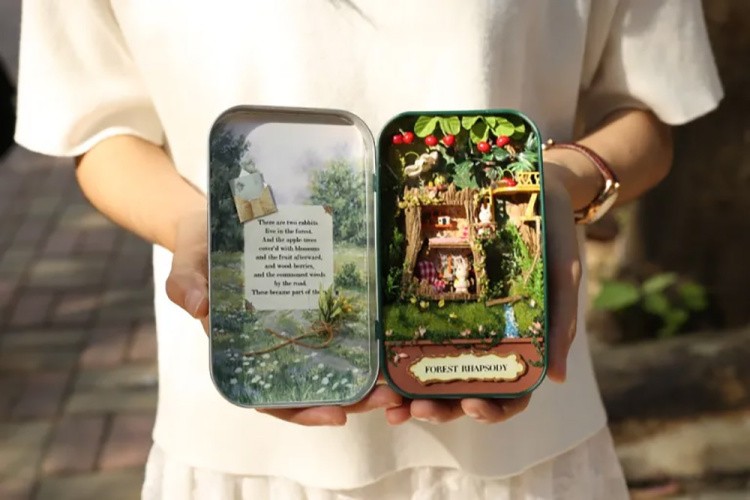 Сборная модель Румбокс. Домик в шкатулке «Лесная рапсодия» — картинка 7