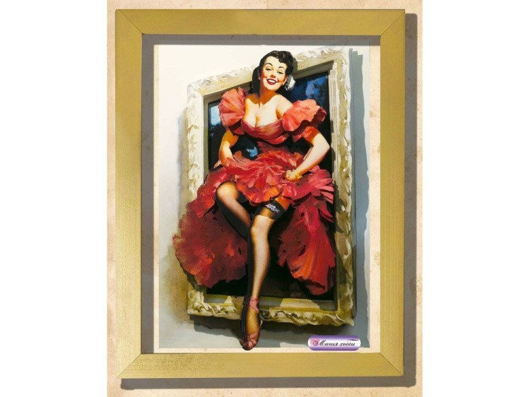 Папертоль «Красотка из картины» — картинка 4