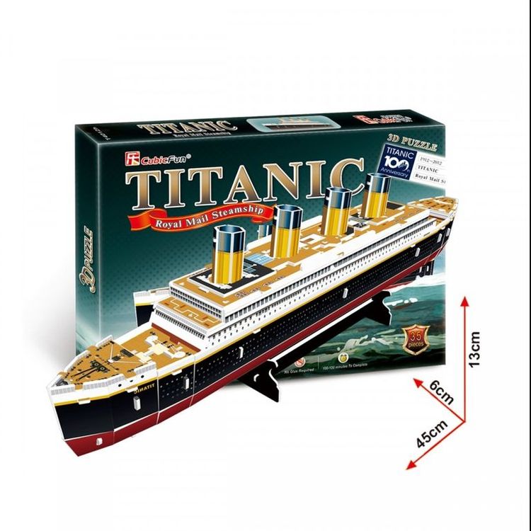 3D-пазл CubicFun Титаник — картинка 2