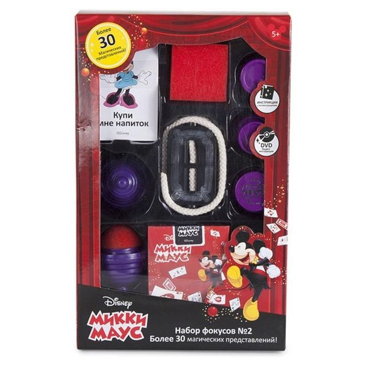 Набор фокусов №2 Disney «Mickey Mouse» 30 фокусов — картинка 4