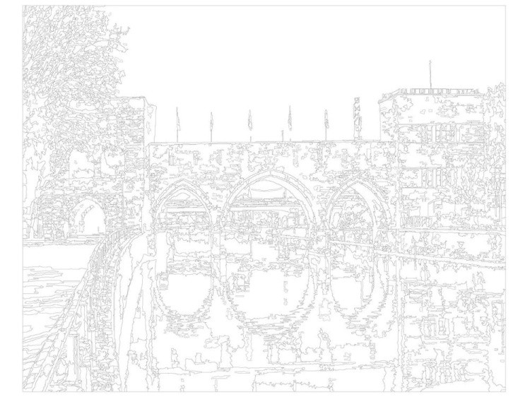 Картина по номерам «Арочный мост» — картинка 3