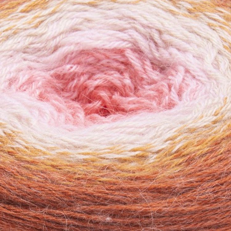 Пряжа YarnArt Flowers Alpaca (414), мультиколор, 5 шт. по 250 г — картинка 2