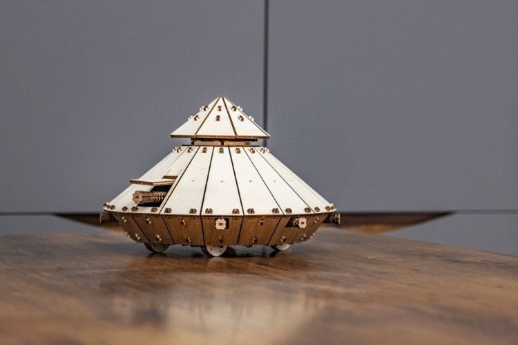 Конструктор из дерева «Танк Да Винчи», Eco Wood Art — картинка 6