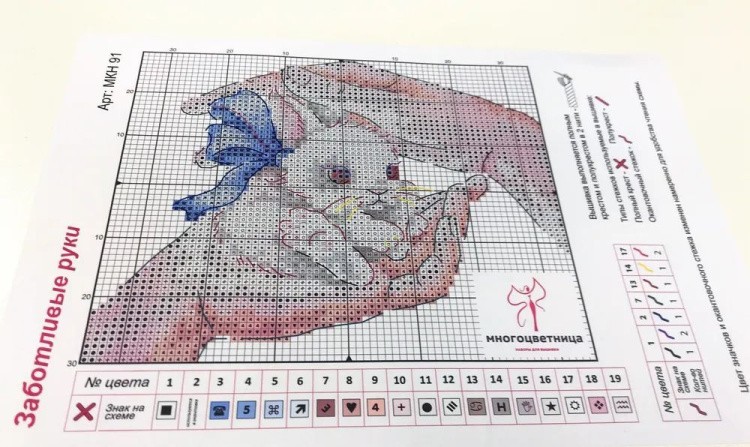 Набор для вышивания «Заботливые руки» — картинка 5