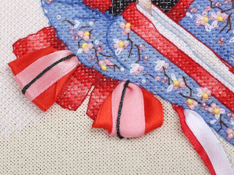 Набор для вышивания «Женщины мира. Япония» — картинка 3