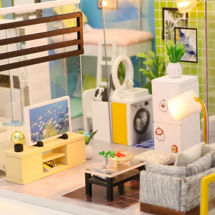 Миниатюрная сборная модель (румбокс) «Простая жизнь» — картинка 7