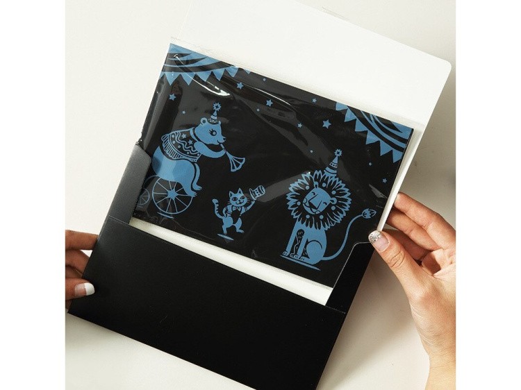 Набор скретч-открыток «Cute Animals» (цветные) — картинка 2