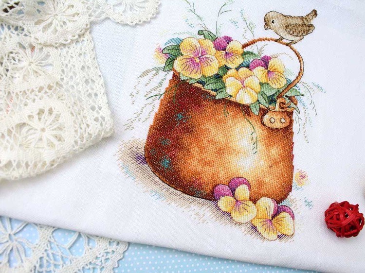 Набор для вышивания «Цветочная легкость» — картинка 3