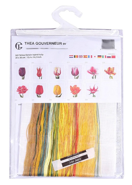 Набор для вышивания «Желтый тюльпан гибрид» — картинка 5