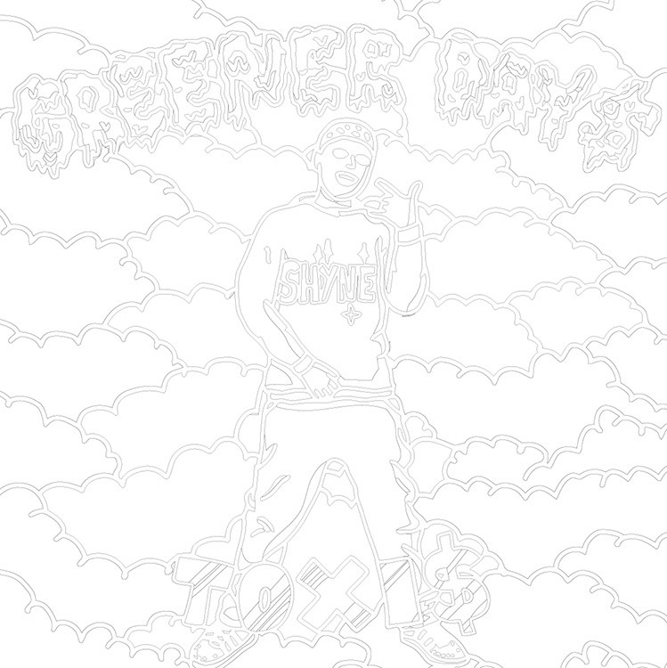 Картина по номерам «Рэп музыкант Toxis Токсис: Greener days» — картинка 3