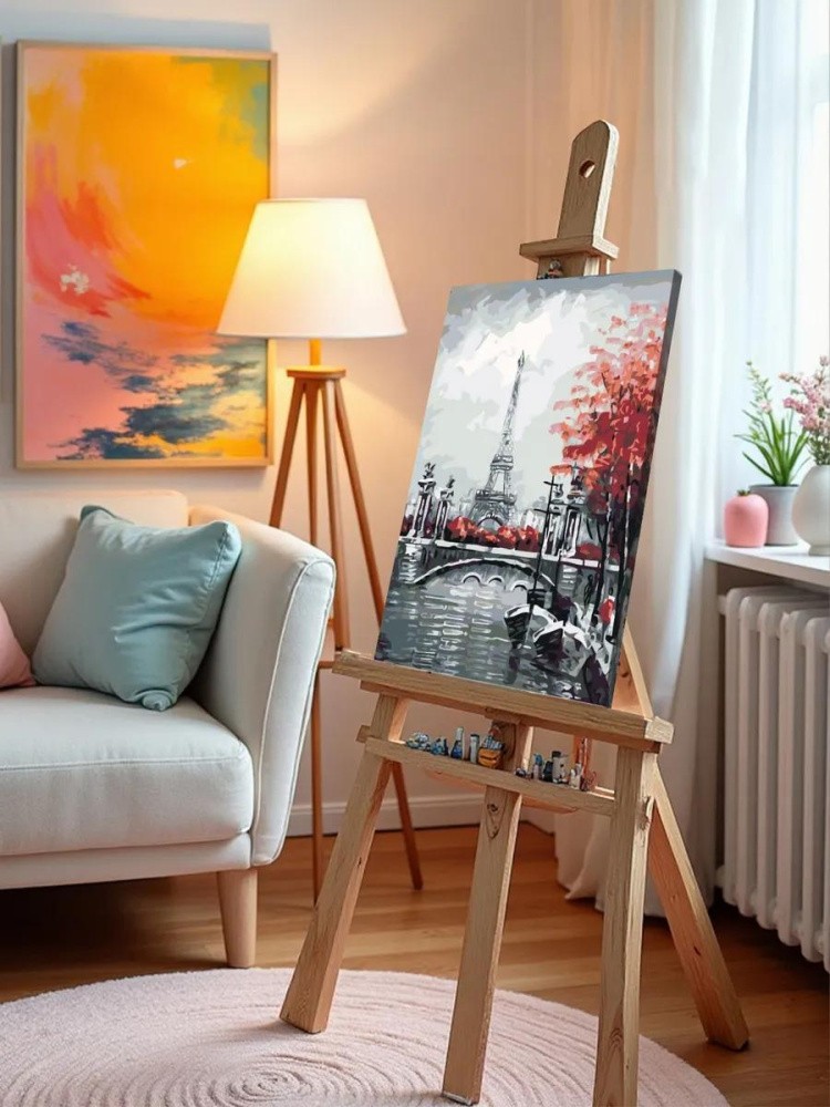 Картина по номерам «Париж» — картинка 10