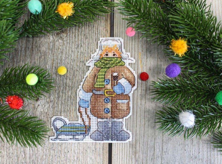 Набор для вышивания «Советские ребята. Миша» — картинка 2