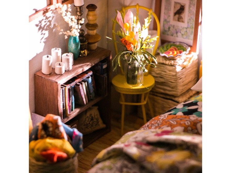 Набор для создания миниатюры (румбокс) «Комната отдыха» — картинка 8