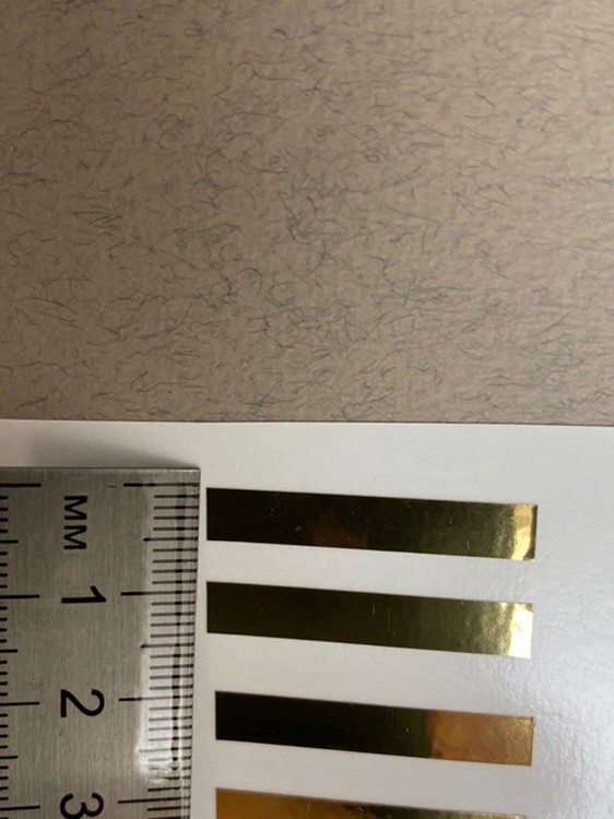 №18 Наклейка Деления для часов (золото) Sticker, Art Blong — картинка 3