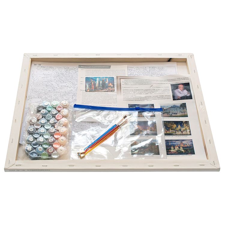 Картина по номерам «Причудливо смешались свет и тени» — картинка 3