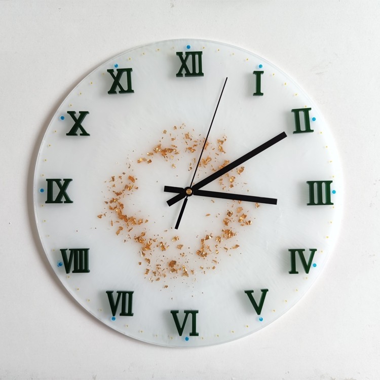 Силиконовый молд - Часы с рисками, d 38 см — картинка 4