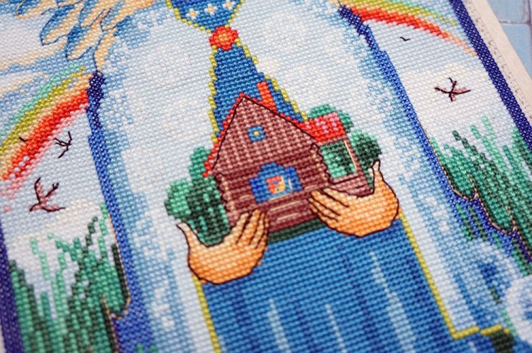 Набор для вышивания «Хранитель», с пришивной рамкой — картинка 3