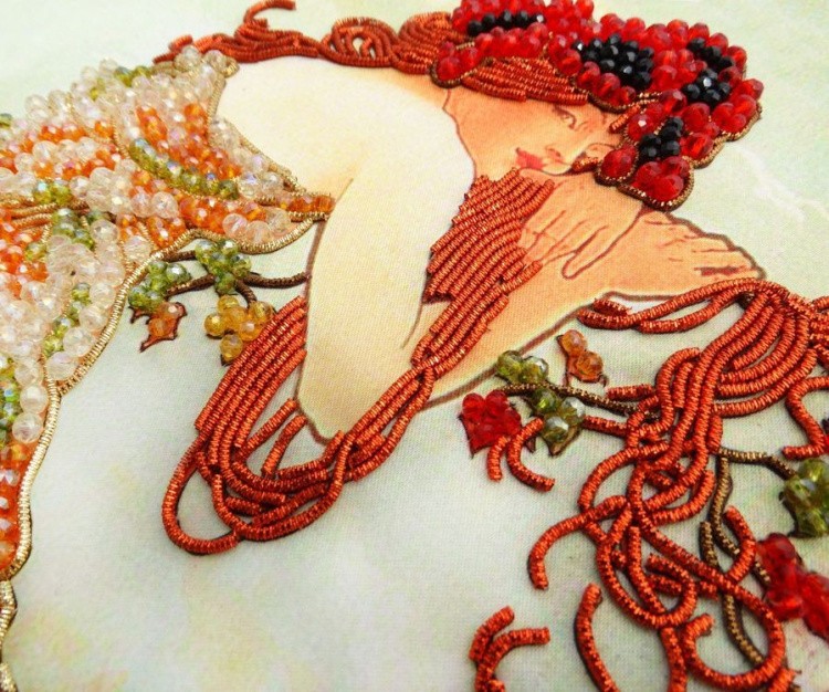 Набор вышивки хрустальными камнями «Лето» — картинка 10