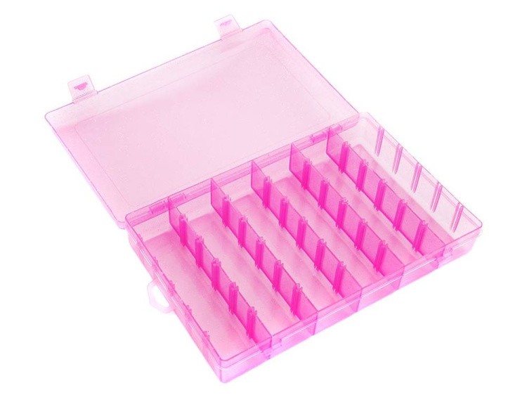 Органайзер, 6 отд. (розовый) — картинка 2