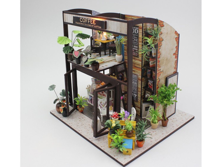 Набор для создания миниатюры (румбокс) «Coffee House» — картинка 2