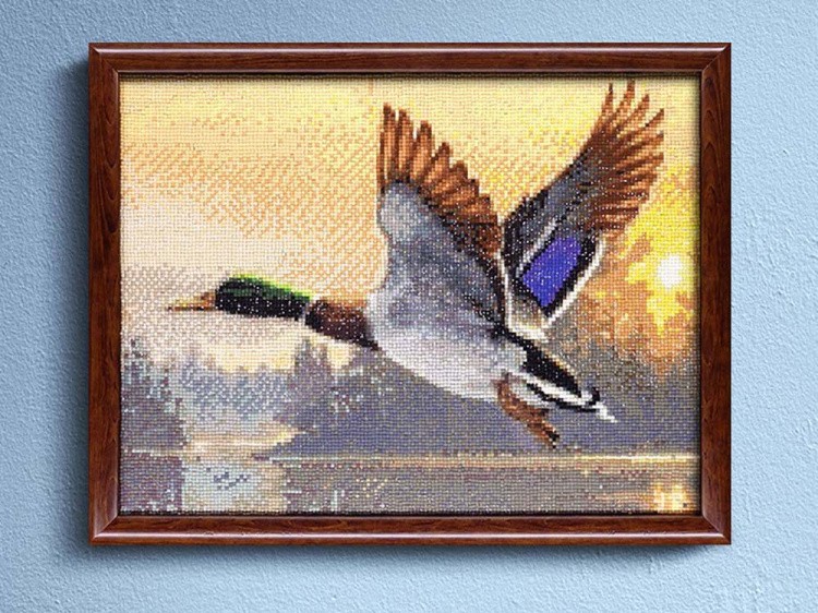 Алмазная вышивка «Селезень» — картинка 2