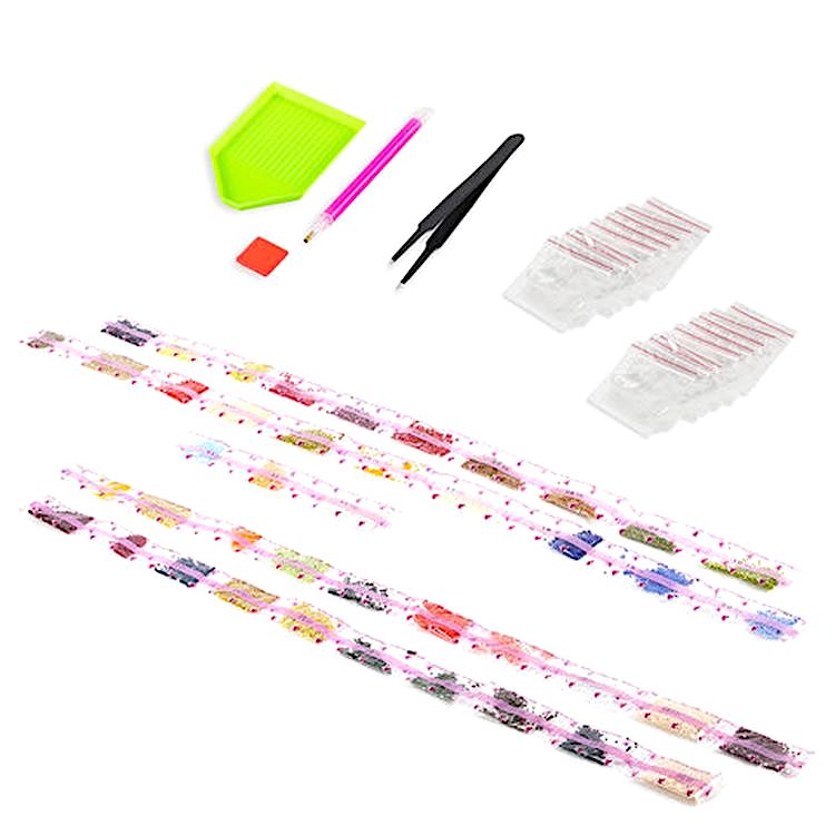 Алмазная вышивка «Лавандовое поле» — картинка 3