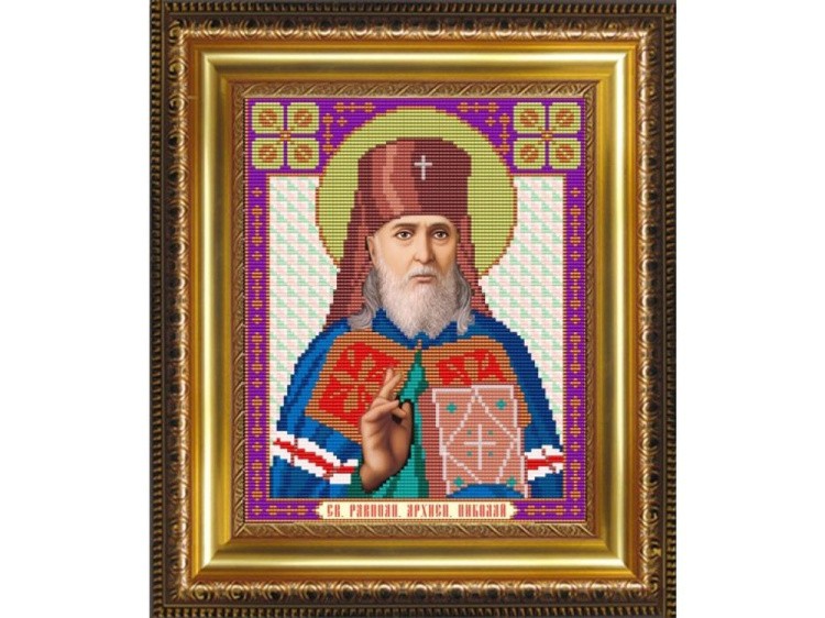 Рисунок на ткани «Св.Равноапостольный Архиепископ Николай»