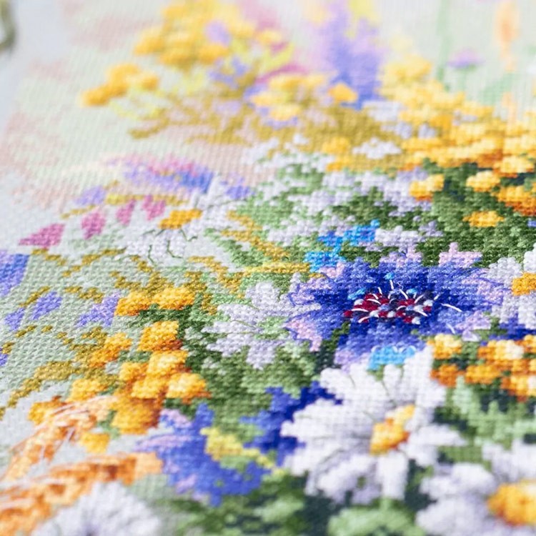 Набор для вышивания «Черничное лукошко» — картинка 7